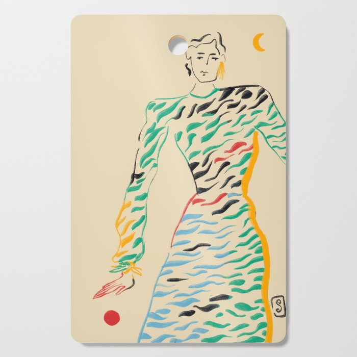 SUN AND MOON Cutting Board Gallery Image 1