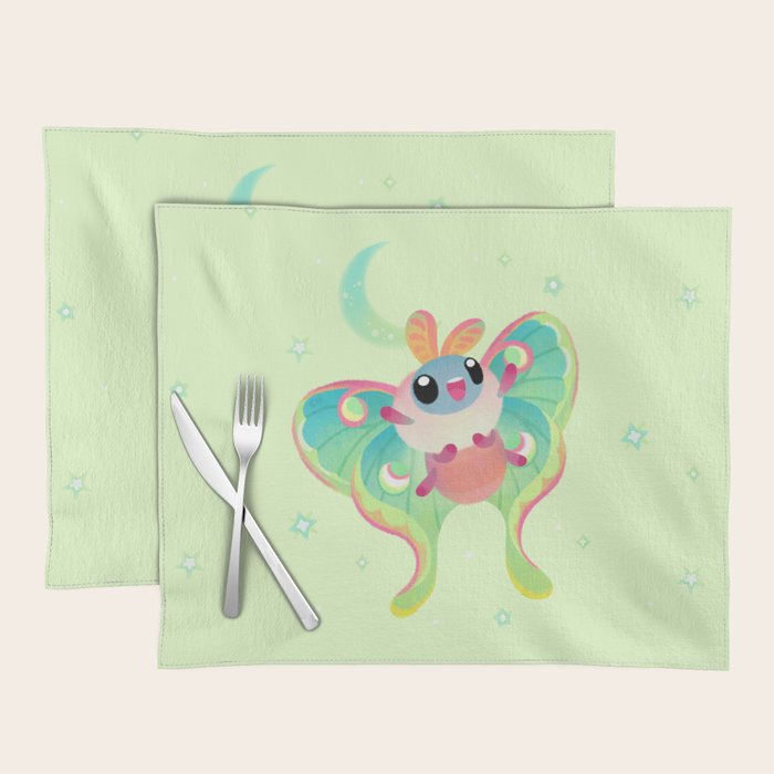 Luna Moth Placemat Gallery Image 1