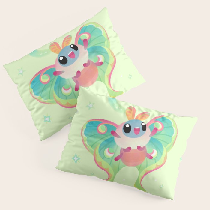 Luna Moth Pillow Sham Gallery Image 1