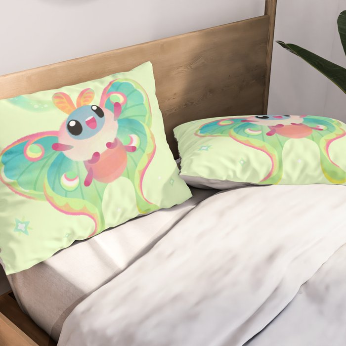 Luna Moth Pillow Sham Gallery Image 2