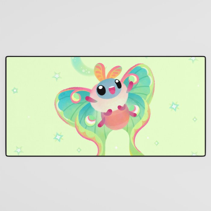 Luna Moth Desk Mat Gallery Image 3
