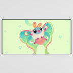 Luna Moth Desk Mat Gallery Image 3