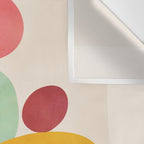 Mid-Century Modern Abstract Art 05 Wall Tapestry Gallery Image 3