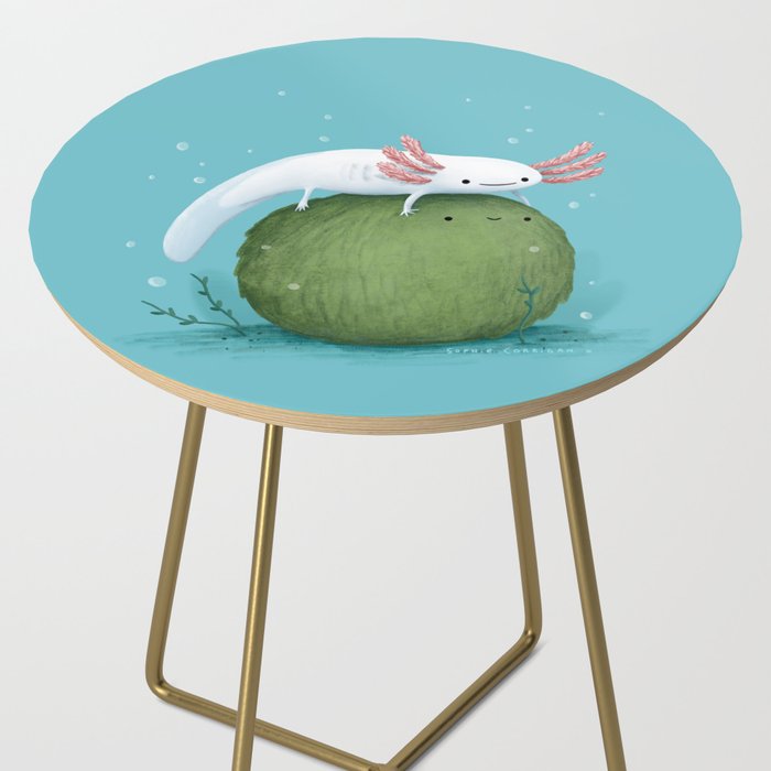 Axolotl on a Mossball Side Table Gallery Image 2