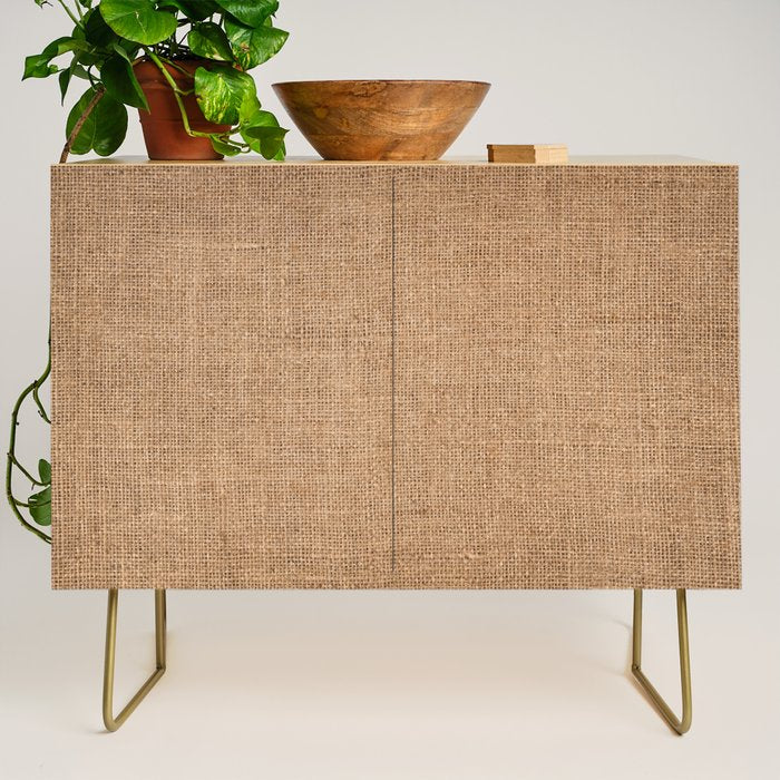 Burlap Fabric 2.0 Credenza Gallery Image 1