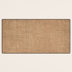 Burlap Fabric 2.0 Desk Mat Gallery Image 3