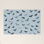 Pigeons Doing Pigeon Things Welcome Mat Gallery Image 1