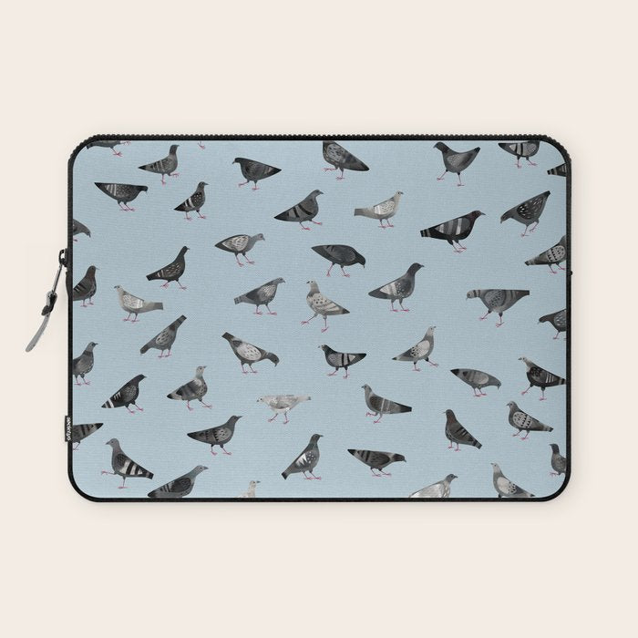 Pigeons Doing Pigeon Things Laptop Sleeve Gallery Image 1