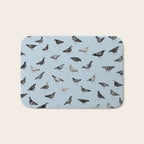 Pigeons Doing Pigeon Things Bath Mat Gallery Image 1