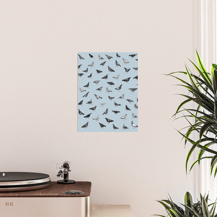 Pigeons Doing Pigeon Things Poster Gallery Image 2