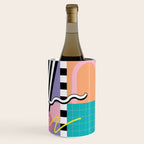 Memphis pattern 85 - 80s / 90s Retro Wine Chiller Gallery Image 3