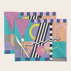 Memphis pattern 85 - 80s / 90s Retro Placemat Gallery Image 1