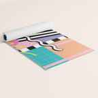 Memphis pattern 85 - 80s / 90s Retro Yoga Mat Gallery Image 2