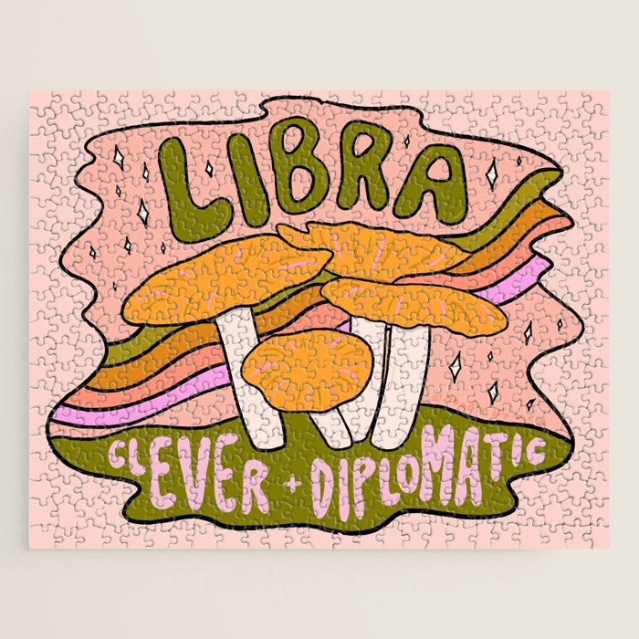 Libra Mushroom Jigsaw Puzzle Gallery Image 1