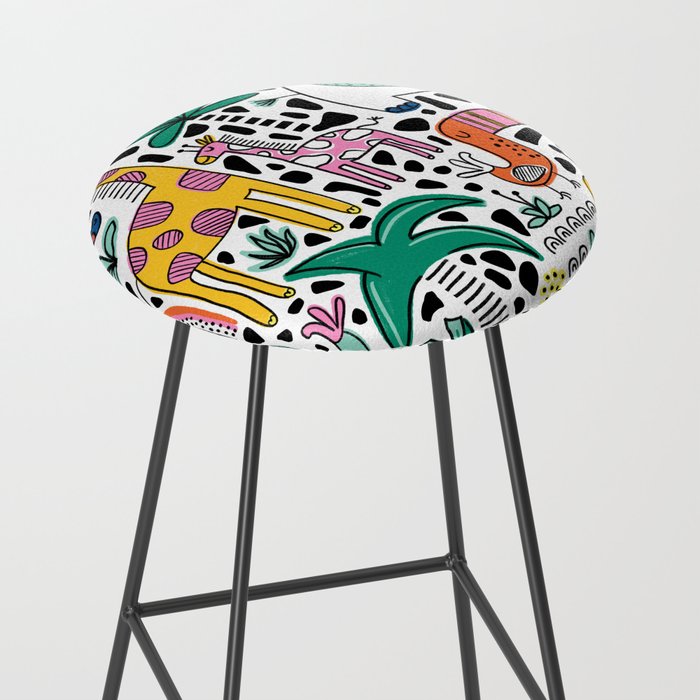 Safari Animals Stool Gallery Image 2