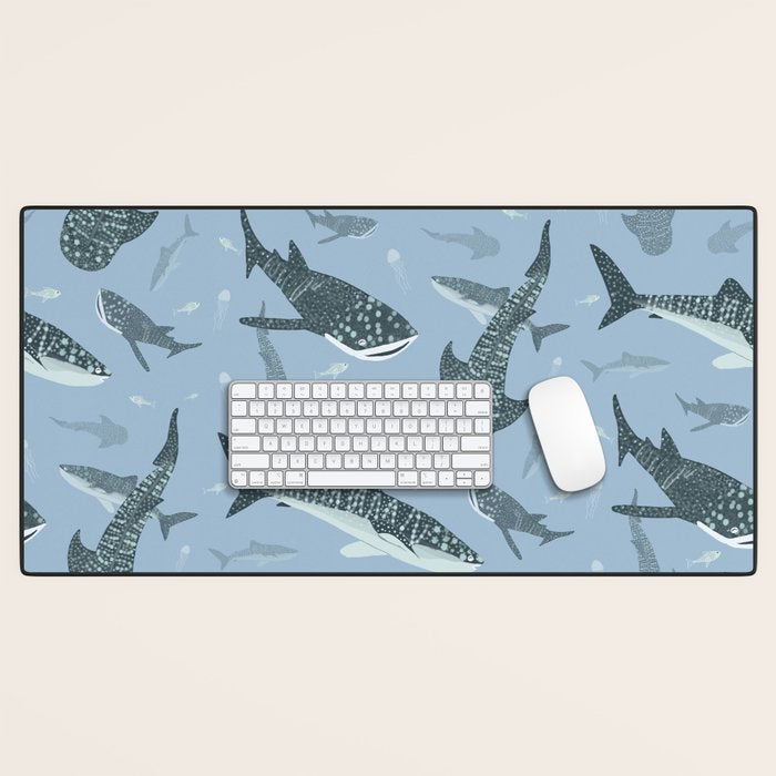 Whale Sharks Desk Mat Gallery Image 1