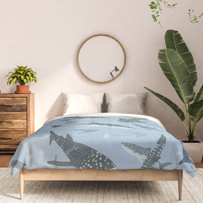 Whale Sharks Comforter Gallery Image 3
