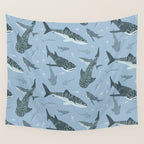 Whale Sharks Wall Tapestry Gallery Image 4