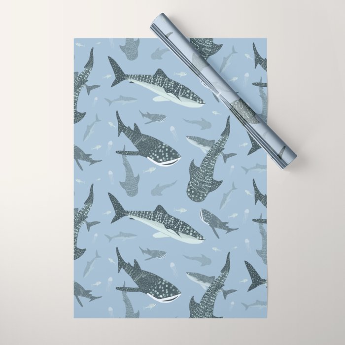 Whale Sharks Wrapping Paper Gallery Image 1