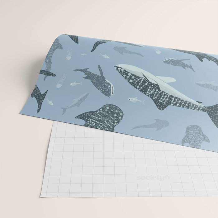 Whale Sharks Wrapping Paper Gallery Image 2