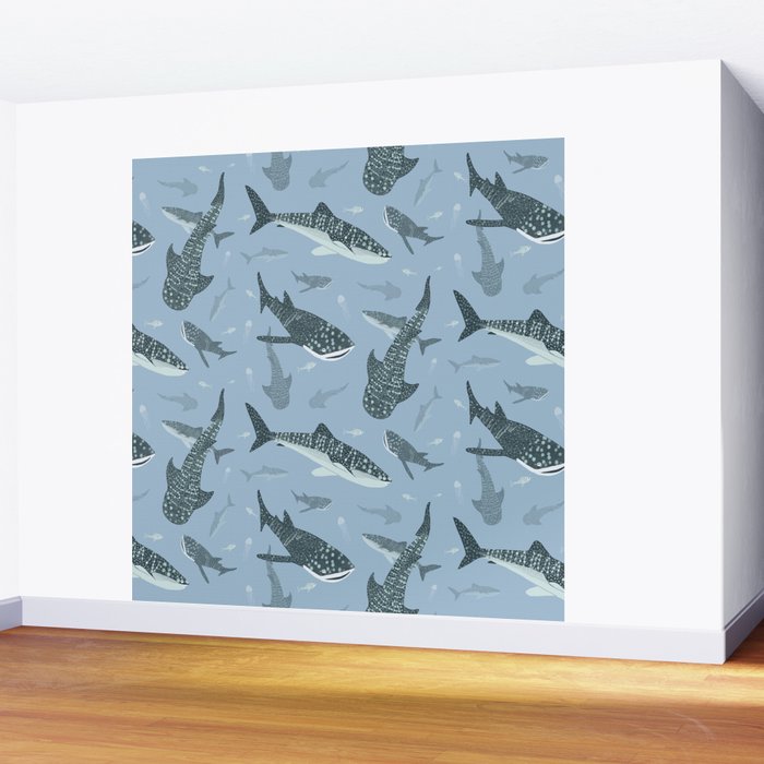 Whale Sharks Wall Mural Gallery Image 2