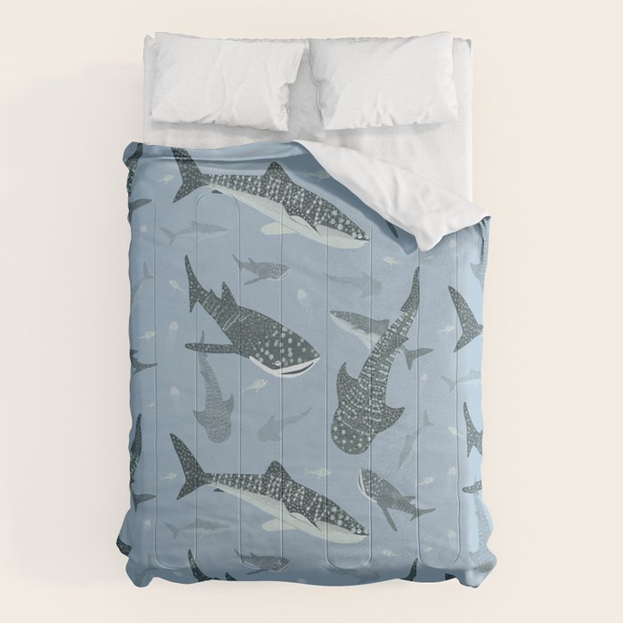 Whale Sharks Comforter Gallery Image 6