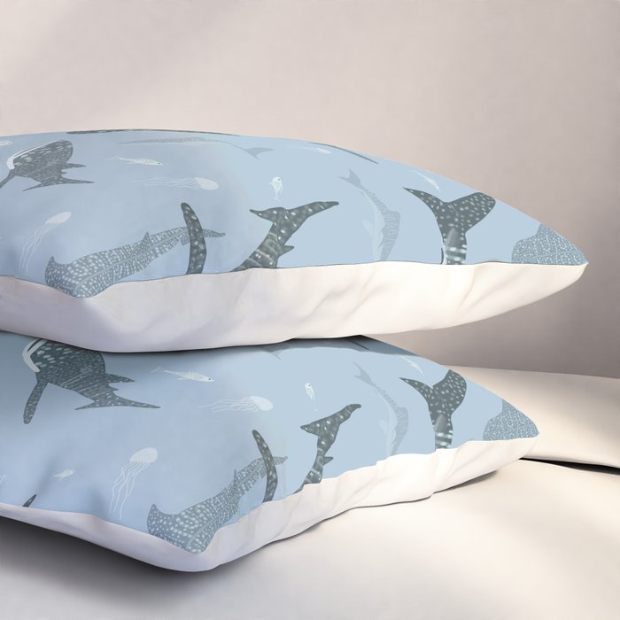 Whale Sharks Pillow Sham Gallery Image 3