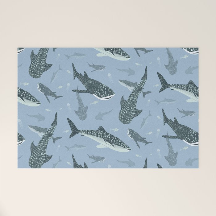 Whale Sharks Welcome Mat Gallery Image 1