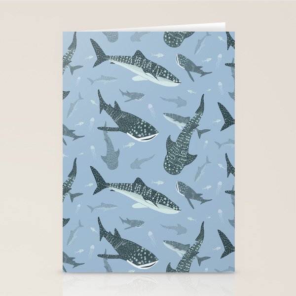 Whale Sharks Stationery Card Gallery Image 2