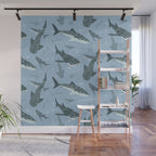 Whale Sharks Wall Mural Gallery Image 1