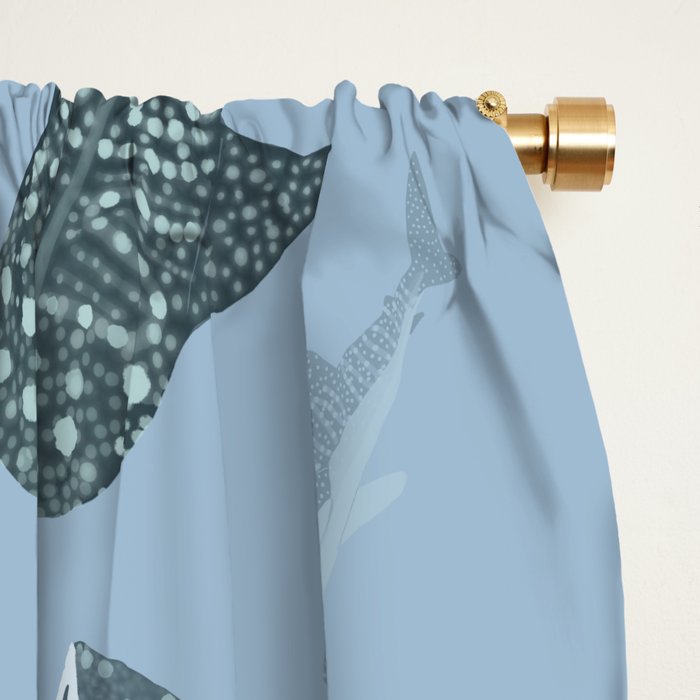 Whale Sharks Window Curtain Gallery Image 2