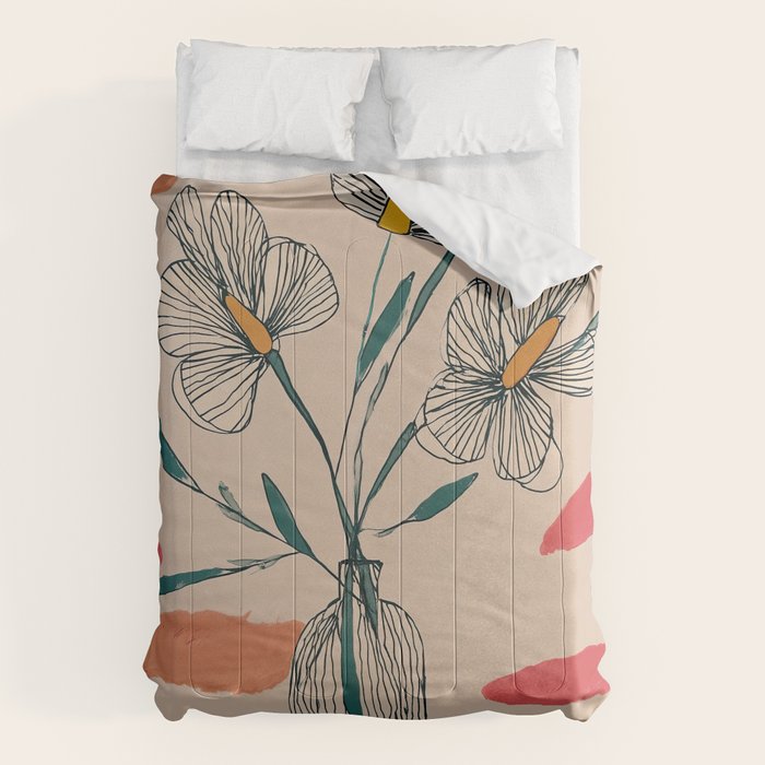 Petals in the Afternoon Sky Comforter Gallery Image 1