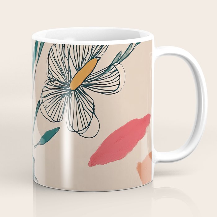 Petals in the Afternoon Sky Coffee Mug Gallery Image 1