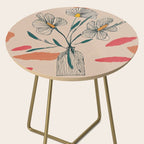 Petals in the Afternoon Sky Side Table Gallery Image 2