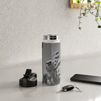 Beverly Hills Hotel, California black and white photograph / black and white photography Water Bottle Gallery Image 4