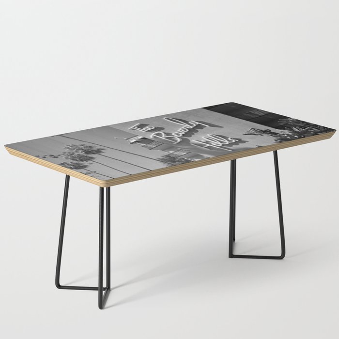 Beverly Hills Hotel, California black and white photograph / black and white photography Coffee Table Gallery Image 1