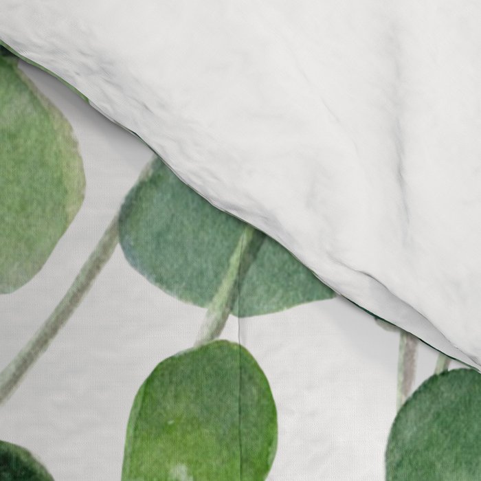 Eucalyptus Watercolor Comforter Gallery Image 4