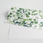 Eucalyptus Watercolor Wrapping Paper Gallery Image 2