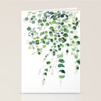 Eucalyptus Watercolor Stationery Card Gallery Image 2