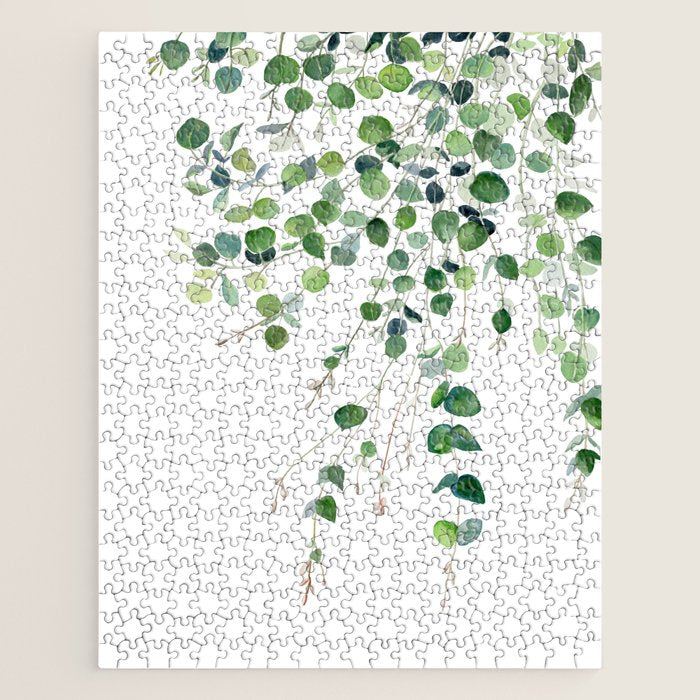 Eucalyptus Watercolor Jigsaw Puzzle Gallery Image 1