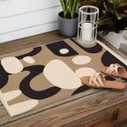 Abstract shapes in the skies 15 Outdoor Rug Gallery Image 2
