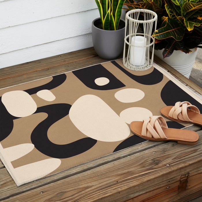 Abstract shapes in the skies 15 Outdoor Rug Gallery Image 2