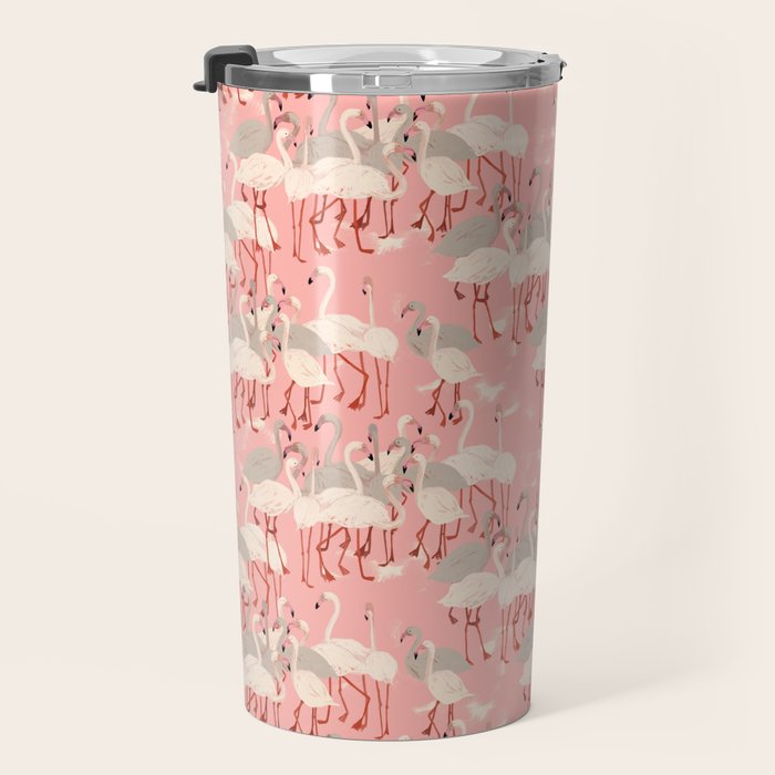 flamingo party Travel Mug Gallery Image 3