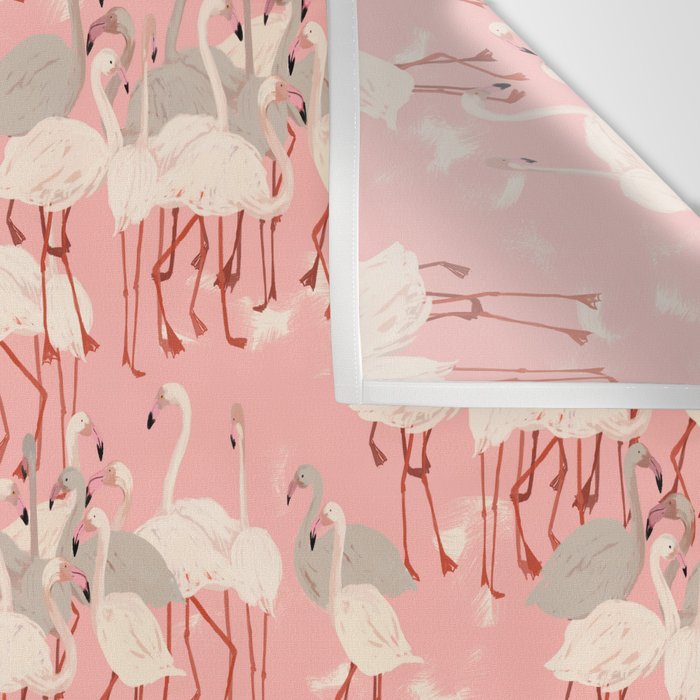 flamingo party Wall Tapestry Gallery Image 3