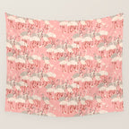 flamingo party Wall Tapestry Gallery Image 4