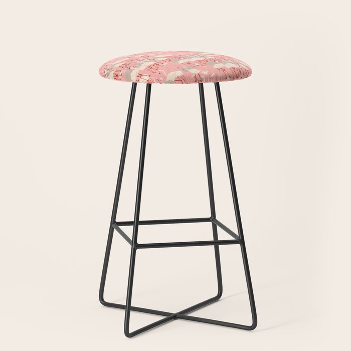 flamingo party Stool Gallery Image 1