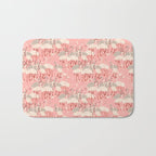 flamingo party Bath Mat Gallery Image 1