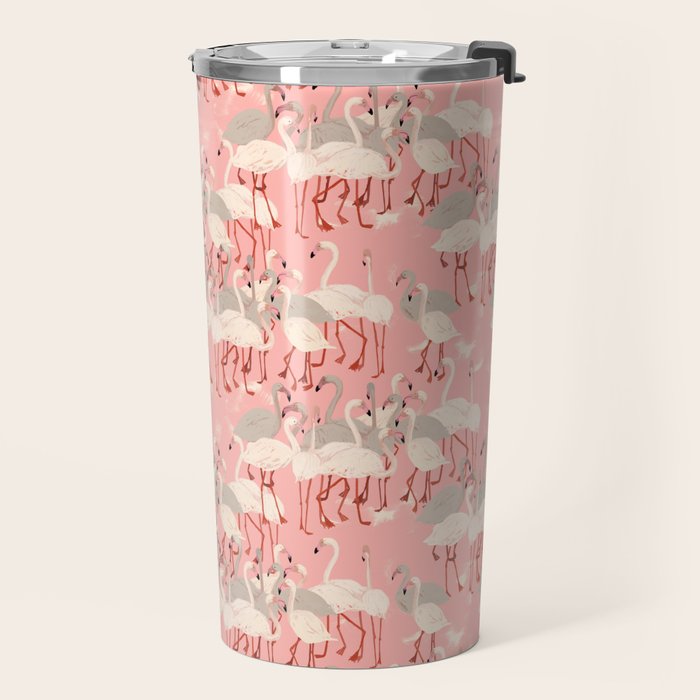 flamingo party Travel Mug Gallery Image 2