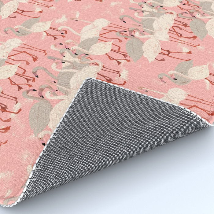 flamingo party Rug Gallery Image 4