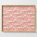 flamingo party Serving Tray Gallery Image 1